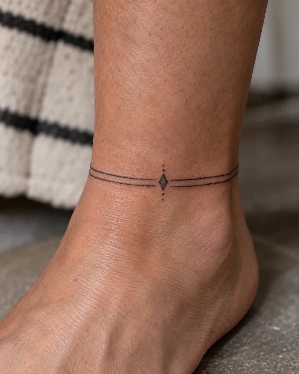 15 Ankle Tattoo Ideas for Small, Elegant Designs | AI Tattoo Generator